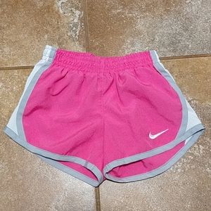 Nike Dri-Fit Shorts Size 18M Pink, Grey & White